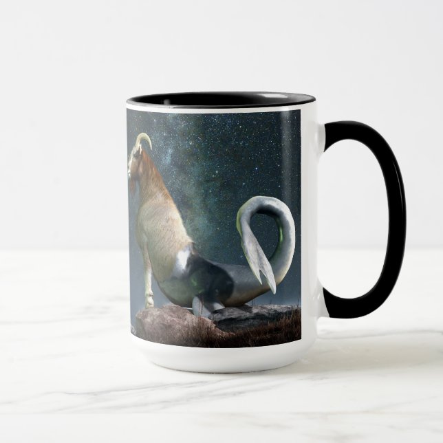 Mug Symbole de zodiaque de Capricorne (Droite)