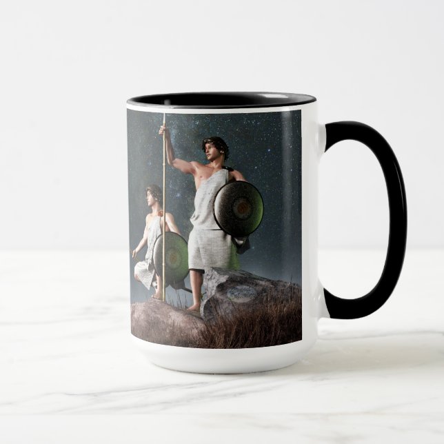 Mug Symbole de zodiaque de Gémeaux (Droite)