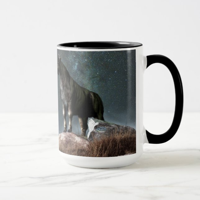 Mug Symbole de zodiaque de Taureau (Droite)