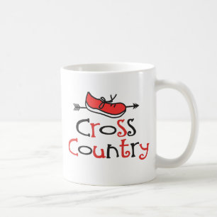 Mug Symbole drôle de chaussure de coureur de pays