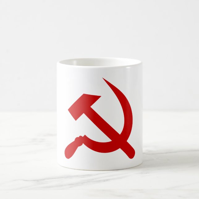 Mug Symbole du communisme marteau et faucille (Centre)