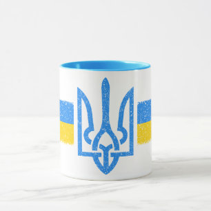Mug SYMBOLE DU Drapeau Ukraine