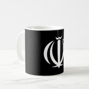 Mug symbole emblème drapeau national armoiries de l'Ir