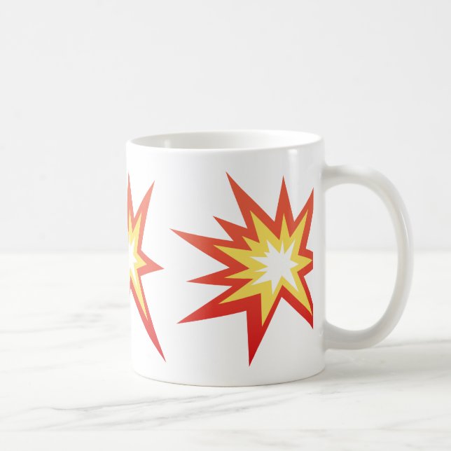 Mug Symbole Emoji de collision (Droite)