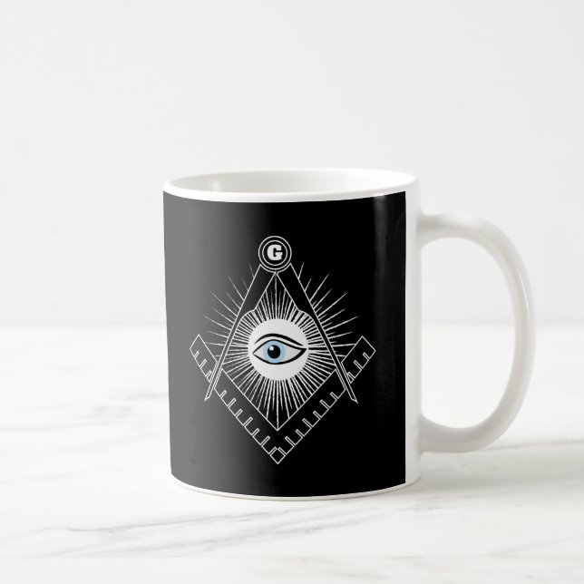 Mug Symbole franc-maçonnerie (Droite)