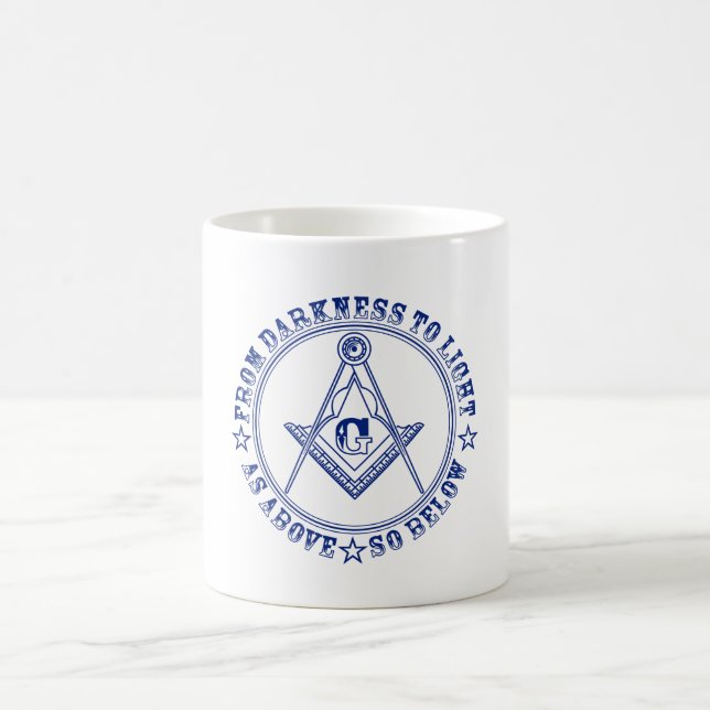 Mug Symbole franc-maçonnerie (Centre)