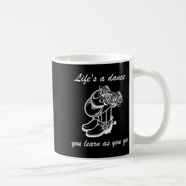 Mug Symbole Graphique Drôle Vive Une Danse Que Vous Ap (Droite)