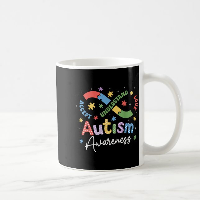 Mug Symbole infini de sensibilisation à l'autisme Acce (Droite)