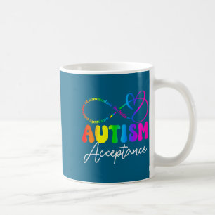 Mug Symbole infini de sensibilisation et d'acceptation