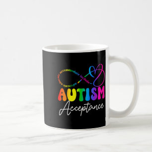 Mug Symbole infini de sensibilisation et d'acceptation