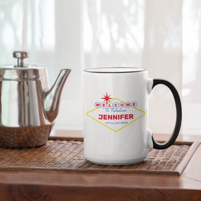 Mug SYMBOLE Las Vegas MÈRE Drôle (Créateur téléchargé)