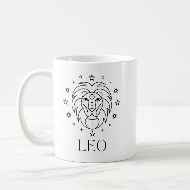Mug SYMBOLE LÉO Zodiaque Astrologique (Gauche)