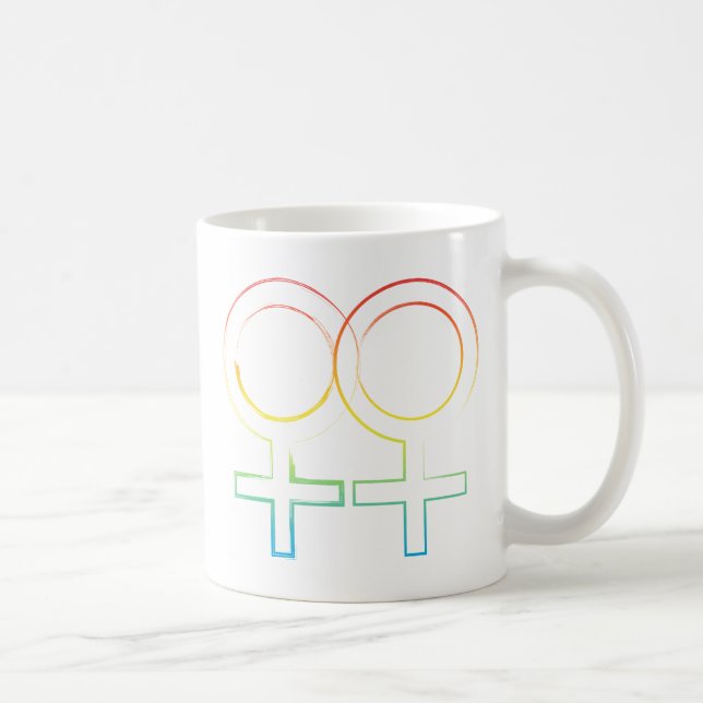 Mug symbole lesbien (Droite)