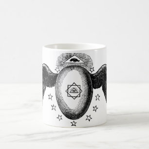 Mug Symbole maçonnique des yeux Kneph