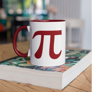 Mug Symbole Maroon Pi