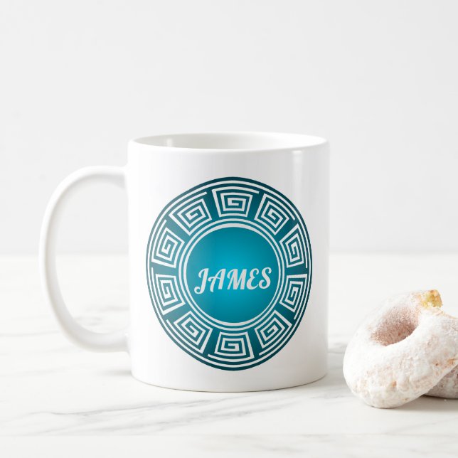 Mug Symbole maya personnalisé (Avec donut)