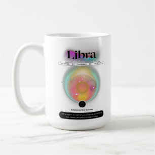 Mug Symbole moderne Zodiac Librairie Citation Air Élém