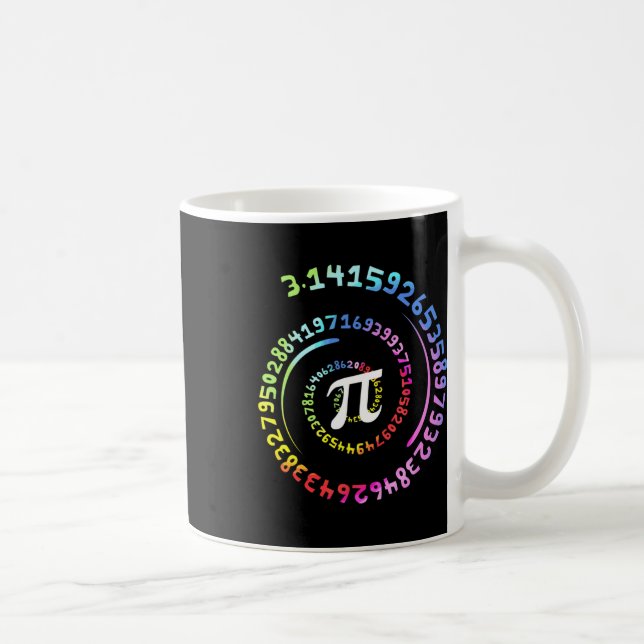 Mug Symbole national Pi Day Chemise Math Enseignant T  (Droite)