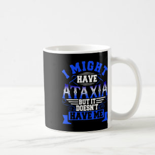 Mug Symbole neurologique Hémiataxie Bleu Ruban Neurolo