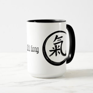 Mug Symbole noir QiGong