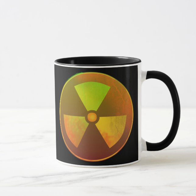 Mug Symbole nucléaire Luminance radioactive (Droite)