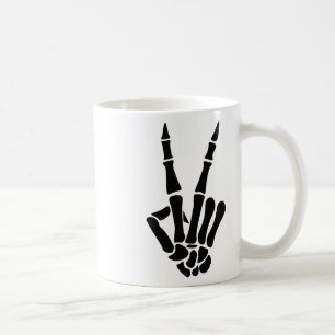 Mug SYMBOLE PAIX Squelette Halloween Squelette