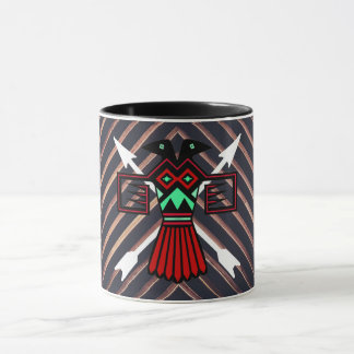 Mug Symbole pétroglyphique de l'oiseau-tonnerre amérin