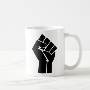Mug Symbole Poing levé / Puissance noire
