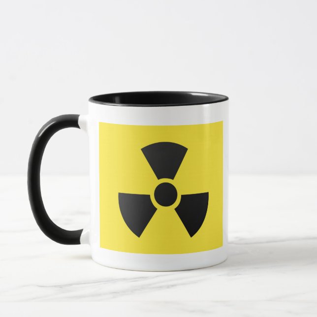 Mug Symbole radioactif (Gauche)