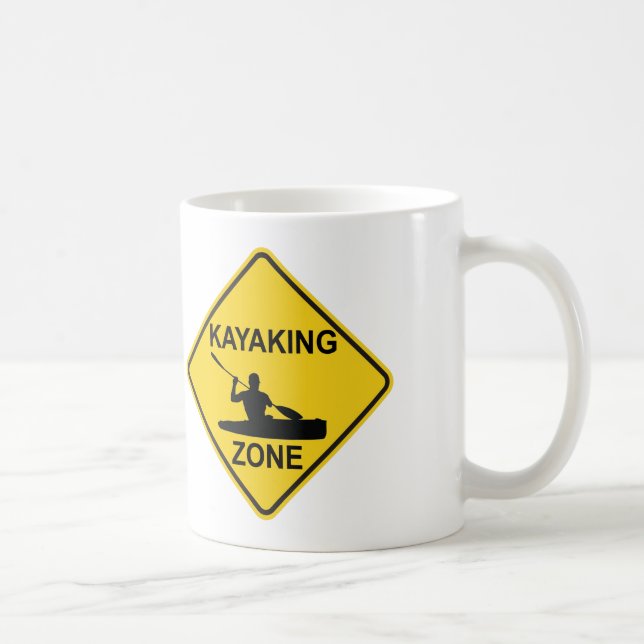 Mug SYMBOLE ROUTIER DE Kayak (Droite)