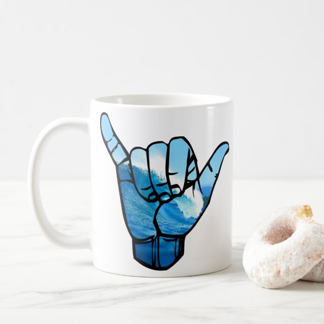 Mug SYMBOLE SHaka Wave Rip Curl (Avec donut)
