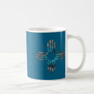 Mug Symbole solaire Zia du Nouveau-Mexique 