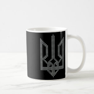 Mug Symbole ukrainien Tryzub sur le cœur - Ukraine Tri