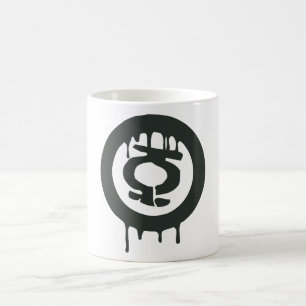 Mug Symbole vert de peinture de lanterne