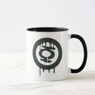 Mug Symbole vert de peinture de lanterne