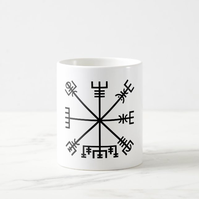 Mug Symbole Viking Vegvisir (Centre)