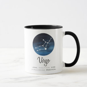 Mug Symbole Virgo, Constellation, café Zodiac