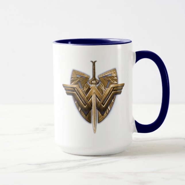 Mug Symbole Wonder Woman avec l'épée de la justice (Droite)
