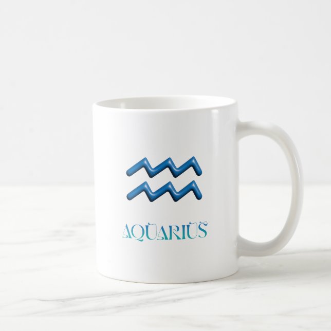 Mug SYMBOLE Zodiaque Aquarius (Droite)