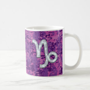 Mug SYMBOLE Zodiaque Capricorne Camouflage numérique r