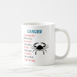 Mug Symbole Zodiaque de l'horoscope du cancer