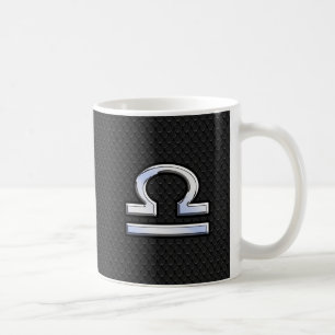 Mug Symbole Zodiaque de Libra élégant Décor de peau de