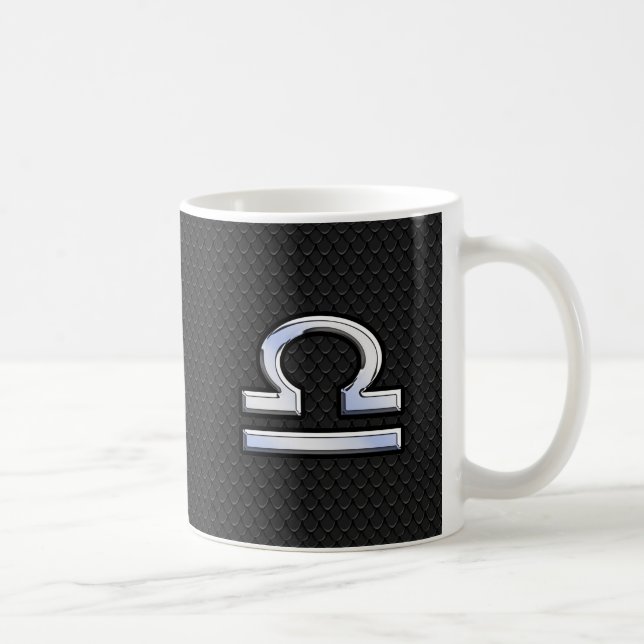 Mug Symbole Zodiaque de Libra élégant Décor de peau de (Droite)