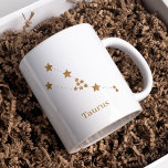 Mug SYMBOLE Zodiaque Moderne Taurus Or | Élément Terre<br><div class="desc">SYMBOLE Zodiaque Moderne Taurus Or | Élément Terre</div>