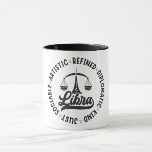 Mug Symbole zodiaque mou Caractéristiques/Libra