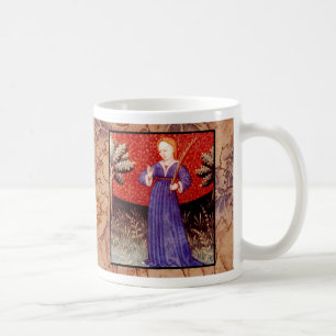 Mug Symbole Zodiaque Vierge Ancien Astrologie Café Cou