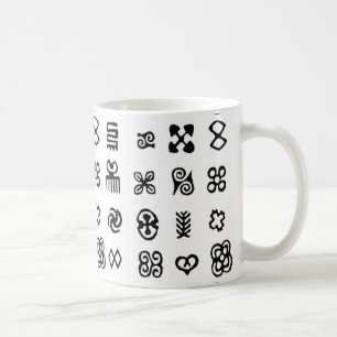 Mug Symboles africains Adinkra