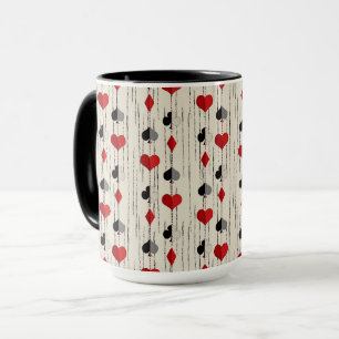 Mug Symboles de cartes à jouer de poker
