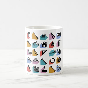 Mug Symboles de construction
