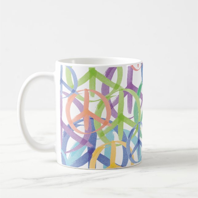 Mug Symboles de paix (Gauche)
